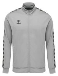 Bluza sportowa dresowa Hummel NELLY ZIP JACKET damska. Szare bluzy damskie Hummel, l, bez wzorów, z dresówki, bez kaptura. Za 89.00 zł.