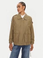 Pinko Kurtka przejściowa Polidora 103150 A1PR Zielony Regular Fit. Zielone kurtki damskie Pinko, l, bez wzorów, z syntetyku, bez kaptura. Za 1,136.35 zł.