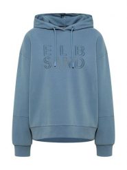 ELBSAND Bluza "Tonje" w kolorze niebieskim rozmiar: M. Niebieskie bluzy damskie ELBSAND, m, bez wzorów, z kapturem. Za 183.03 zł.