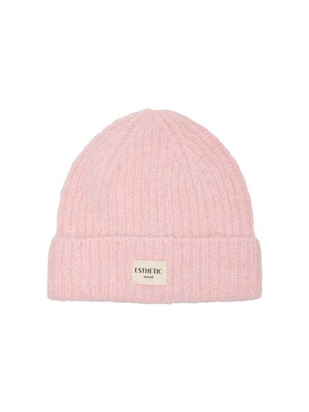 ONLY Czapka beanie w kolorze jasnoróżowym rozmiar: onesize. Różowe czapki damskie Only, bez wzorów, z materiału. Za 50.24 zł.