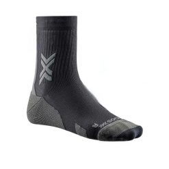 Skarpetki biegowe X-Socks Run Perform Crew. Szare skarpetki damskie X BIONIC, bez wzorów. Za 165.00 zł.