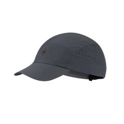 Czapka z daszkiem BUFF SPEED CAP SOLID ASH. Szare czapki z daszkiem damskie Buff, bez wzorów, z materiału. Za 129.99 zł.