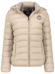 Geographical Norway Kurtka pikowana "Atikabadge" w kolorze beżowym rozmiar: L. Brązowe kurtki damskie Geographical Norway, l, bez wzorów, bez kaptura. Za 149.31 zł.