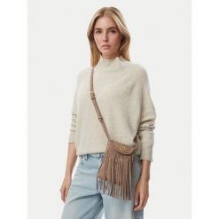 Torebka LOVE MOSCHINO. Brązowe listonoszki damskie Love Moschino, bez wzorów, bez dodatków. Za 639.99 zł.