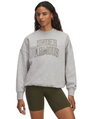 Under Armour Bluza polarowa w kolorze szarym rozmiar: M. Szare bluzy damskie Under Armour, m, bez wzorów, z polaru, bez kaptura. Za 169.67 zł.