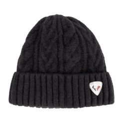 Czapka zimowa damska Rossignol Naya. Czarne czapki damskie Rossignol, na zimę, bez wzorów. Za 159.99 zł.