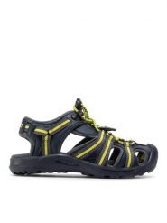 CMP Sandały Aquarii 2.0 Hiking Sandal 30Q9664 Szary. Szare sandały chłopięce CMP, ze skóry, bez zapięcia. Za 89.99 zł.