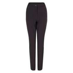 Damskie spodnie narciarskie Sleek IV. Czarne spodnie sportowe damskie Dare 2b, na zimę, bez wzorów, narciarskie. W wyprzedaży za 139.99 zł.