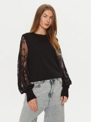 ViCOLO Sweter 77064S Czarny Regular Fit. Czarne swetry klasyczne damskie ViCOLO, m, z syntetyku, bez kołnierzyka. Za 259.99 zł.