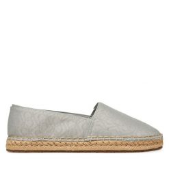 Espadryle Calvin Klein. Szare espadryle damskie Calvin Klein, bez wzorów, bez obcasa. Za 219.99 zł.