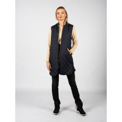 Bezrękawnik fitness damski Asheely. Niebieskie kamizelki damskie Geox, s, bez wzorów, z poliesteru, bez kaptura. Za 450.00 zł.