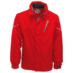 Funkcjonalna kurtka Pro-X Elements Uni Wallis. Czerwone kurtki damskie PRO-X ELEMENTS, l, bez wzorów, z materiału, z kapturem. Za 454.00 zł.