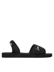 Puma Sandały Sandy Playa 404852 01 Czarny. Czarne sandały damskie Puma, bez wzorów, z materiału, bez obcasa, na płaskiej podeszwie, bez zapięcia. Za 129.99 zł.
