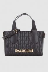 VALENTINO Czarna mała shopperka Copacaban. Czarne shopper bag Valentino by Mario Valentino, małe, bez dodatków. W wyprzedaży za 499.99 zł.