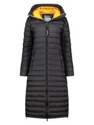 ANAPURNA Płaszcz pikowany "Azulana" w kolorze czarnym rozmiar: S. Czarne płaszcze damskie ANAPURNA, s, bez wzorów, bez kaptura. Za 253.54 zł.