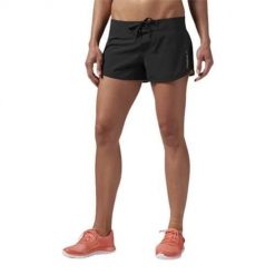 Spodnie treningowe damskie Reebok AA1477. Czarne spodnie sportowe damskie Reebok, l, bez wzorów, z materiału, do biegania. Za 443.00 zł.
