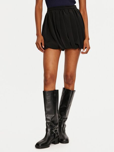 Please Spódnica mini G0MJCSI000 Czarny Regular Fit. Czarne spódnice damskie Please, l, bez wzorów, z syntetyku, mini. Za 129.99 zł.