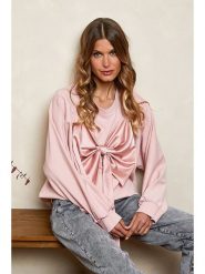 Joséfine Bluza "Ritz" w kolorze jasnoróżowym rozmiar: M. Różowe bluzy damskie Joséfine, m, bez wzorów, bez kaptura. Za 128.25 zł.