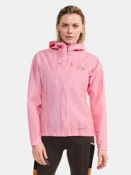 Craft Kurtka "PRO Trail" w kolorze jasnoróżowym do biegania rozmiar: M. Różowe kurtki sportowe damskie Craft, m, bez wzorów, z poliamidu, bez kaptura. Za 347.99 zł.