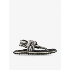 Sandały damskie Gumbies Slingback Sandals. Czarne sandały damskie Gumbies, bez wzorów, bez obcasa, bez zapięcia. Za 99.99 zł.