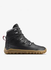 Buty turystyczne damskie Vivobarefoot Tracker Leather AT. Czarne obuwie trekkingowe damskie VIVOBAREFOOT, z gumy, bez zapięcia. Za 903.95 zł.