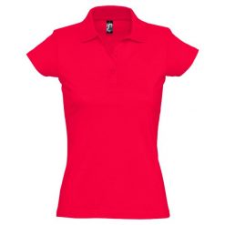 Damska Koszulka Polo Prescott Jersey. Brązowe koszulki sportowe damskie SOL'S, s, bez wzorów, z jersey, bez ramiączek. Za 82.99 zł.