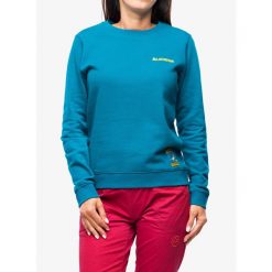 Bluza wspinaczkowa damska La Sportiva Climbing on the Moon Sweatshirt. Zielone bluzy damskie La Sportiva, xs, bez wzorów, bez kaptura. Za 256.99 zł.
