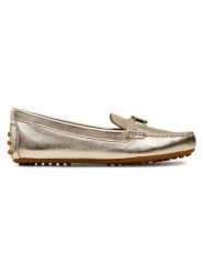 Lauren Ralph Lauren Mokasyny Barnsbury 802809341001 Złoty. Żółte mokasyny damskie Lauren Ralph Lauren, ze skóry, bez obcasa. Za 349.99 zł.