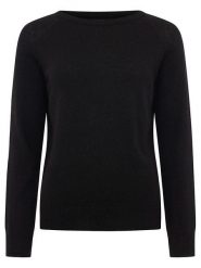 Zwillingsherz Kaszmirowy sweter w kolorze czarnym rozmiar: XL. Czarne swetry klasyczne damskie Zwillingsherz, xl, z kaszmiru, bez kołnierzyka. Za 397.83 zł.