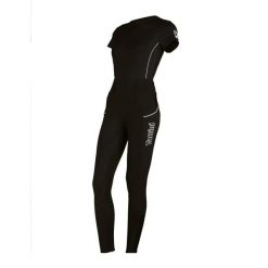 Damskie legginsy jeździeckie z pełną przyczepnością Tattini Passiflora. Czarne legginsy damskie TATTINI, l, bez wzorów, z materiału, na fitness i siłownię. Za 367.50 zł.