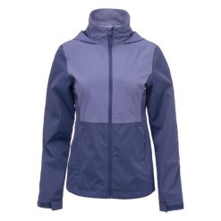 Damska kurtka wodoodporna Martes Essentials Ganmore. Niebieskie kurtki damskie MARTES ESSENTIALS, bez wzorów, bez kaptura. Za 179.17 zł.