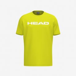 CLUB BASIC T-Shirt Men. Żółte t-shirty damskie Head, m, bez wzorów, bez kołnierzyka. W wyprzedaży za 59.50 zł.