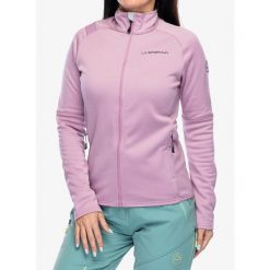 Bluza rozpinana damska La Sportiva Elements Jkt. Czerwone bluzy damskie La Sportiva, na zimę, s, bez wzorów, bez kaptura. Za 492.99 zł.