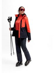 Maier Sports Spodnie narciarskie "Majelletta" w kolorze granatowym rozmiar: 40. Niebieskie spodnie dresowe damskie Maier Sports, m, bez wzorów, narciarskie. Za 416.30 zł.