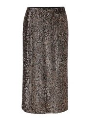 Oui Spódnica w kolorze szaro-jasnoróżowym rozmiar: 40. Różowe spódnice damskie Oui, na co dzień, bez wzorów, midi. Za 158.10 zł.