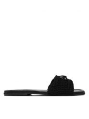 Inuikii Klapki Woven Cali 1014.003.0041.000 Czarny. Czarne klapki damskie Inuikii, bez wzorów, z materiału, bez obcasa, bez zapięcia. Za 1,009.00 zł.