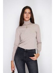 William de Faye Golf w kolorze szarobrązowym rozmiar: 40. Brązowe golfy damskie William de Faye, bez wzorów, z kaszmiru, bez ramiączek. Za 153.45 zł.