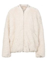 Herrlicher Kurtka pluszowa "Yaya" w kolorze kremowym rozmiar: S. Brązowe kurtki damskie Herrlicher, s, bez wzorów, bez kaptura. Za 295.99 zł.