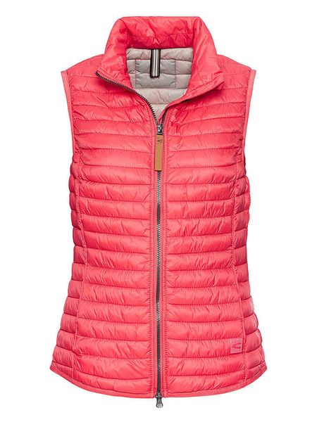 Camel Active Kamizelka pikowana w kolorze czerwonym rozmiar: 38. Czerwone kamizelki damskie Camel Active, bez wzorów, bez kaptura. Za 224.95 zł.