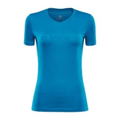 Koszulka turystyczna damska blackyak SENEPOL z krótkim rękawem. Niebieskie bluzki damskie BLACK YAK, m, bez wzorów, sportowe, bez kołnierzyka, bez ramiączek. Za 73.99 zł.