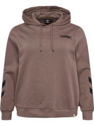 Bluza damska z kapturem Hummel Legacy Plus. Brązowe bluzy damskie Hummel, na jesień, s, bez wzorów, z bawełny, z kapturem. Za 208.20 zł.