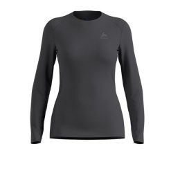 Koszulka termoaktywna narciarska damska Odlo Active. Zielone koszulki damskie ODLO, m, bez wzorów, z elastanu, bez kołnierzyka, bez ramiączek. Za 179.99 zł.