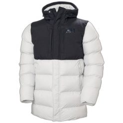 Kurtka Helly Hansen active puffy long. Białe kurtki damskie Helly Hansen, bez wzorów, z puchu, bez kaptura. W wyprzedaży za 1,010.50 zł.
