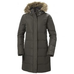 Parka damska Helly Hansen Aden Down. Białe parki damskie Helly Hansen, na zimę, bez kaptura. W wyprzedaży za 1,095.80 zł.