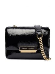 Armani Exchange Torebka XW000357 AF17239 UC001 Czarny. Czarne torebki wieczorowe damskie Armani Exchange, bez wzorów, ze skóry, bez dodatków. Za 589.99 zł.