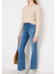 Cecil Dżinsy - Bootcut - w kolorze niebieskim rozmiar: W34/L30. Niebieskie jeansy damskie Cecil, z podwyższonym stanem. Za 148.96 zł.
