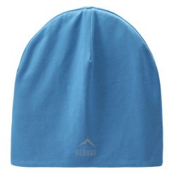Czapka Elbrus Niko. Niebieskie czapki damskie ELBRUS, na zimę, bez wzorów, z materiału. Za 47.39 zł.