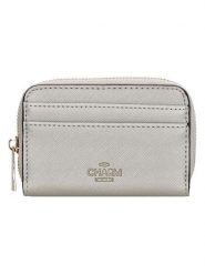 Charm Portfel "Birmingham" w kolorze srebrnym - 12,5 x 8,5 x 2,5 cm rozmiar: onesize. Szare portfele damskie Charm, bez wzorów, z materiału. Za 43.99 zł.