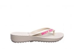 Japonki Dijean 291 344 Ivory-Pink, Beż, Guma - 39. Brązowe klapki damskie Dijean, bez wzorów, z gumy, bez obcasa, bez zapięcia. W wyprzedaży za 26.10 zł.