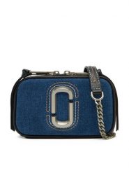 Marc Jacobs Torebka The Denim Chain 2F4HCR027H05 Granatowy. Niebieskie torebki wieczorowe damskie Marc Jacobs, bez wzorów, z denimu, bez dodatków. Za 1,079.00 zł.